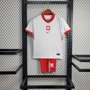 Polen 2024/25 Euro Heim Kindertrikot