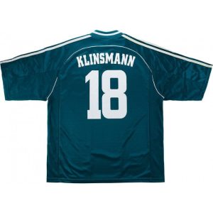 Deutschland 1998-2000 Auswärts #18 Klinsmann Retro Trikot