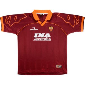 AS Roma 1999-2000 Heimtrikot Retro