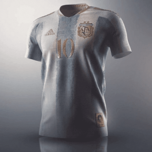 Herren Argentinien 2021 Trikot Maradona #10 Erinnerungsstück