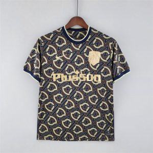 Atletico Madrid 2022/23 Sonderausgabe Gold Logo Trikot