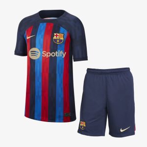 Barcelona 2022/23 Heimtrikot für Kinder