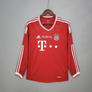 Bayern München 2013/14 Heim Champions League Langarm Retro Trikot