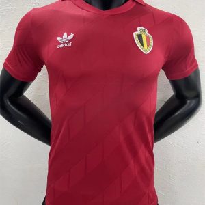 Belgien 1986 Weltmeisterschaft Home Retro Trikot