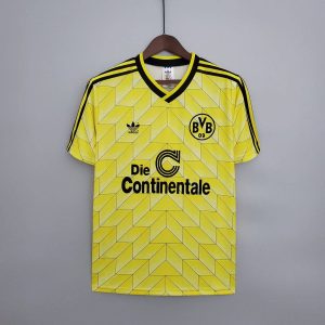 Borussia Dortmund 1989 Pokal Retro Trikot