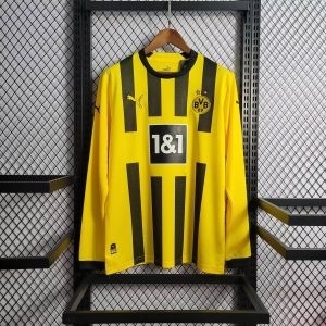 Borussia Dortmund 2022/23 Heim Trikot mit langen Ärmeln