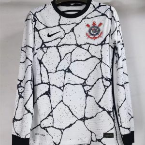 Corinthians 2021/22 Heim Trikot mit langen Ärmeln Spieler Version