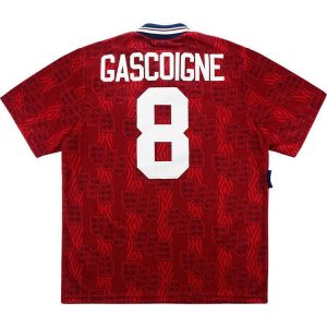 England 1994/95 Auswärts Gascoigne Retro Trikot