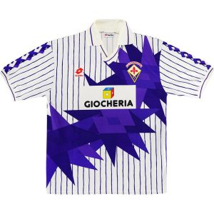 Fiorentina 1991-92 Auswärts Retro Trikot
