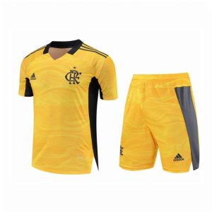 Flamengo 2021 Torwart Trikot für Kinder - Gelb