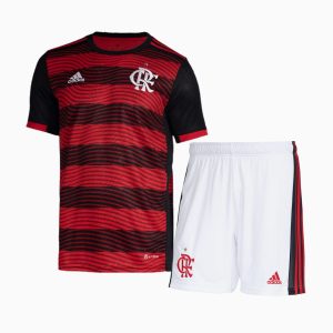 Flamengo 2022 Heimtrikot für Kinder