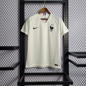 Herren Frankreich 2018/19 Auswärts Trikot Weiß