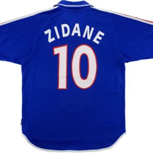 Frankreich 2000 Zidane Heim Retro Trikot
