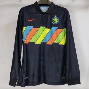 Inter Mailand 2021/22 Dritte lange Ärmel Jersey Spieler Version