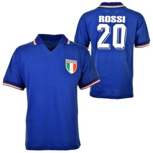 Italien 1982 Heim Rossi #20 Retro Trikot