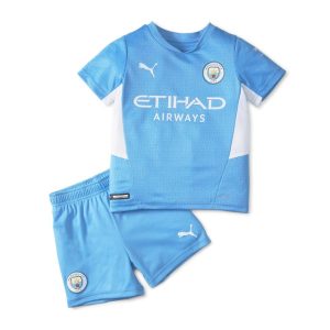 Manchester City 2021/22 Heimtrikot für Kinder