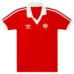 Manchester United 1980/82 Heimtrikot Retro