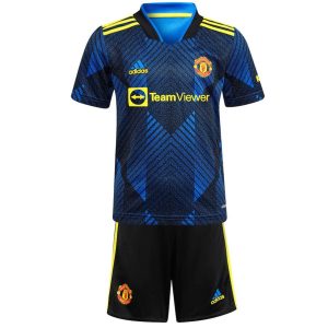 Manchester United 2021/22 Drittes Kindertrikot