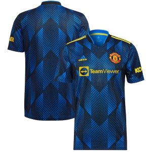 Manchester United 2021/22 Dritte Replik Trikot - blau