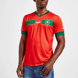 Marokko 2022 World Cup Heim Trikot Spieler Version