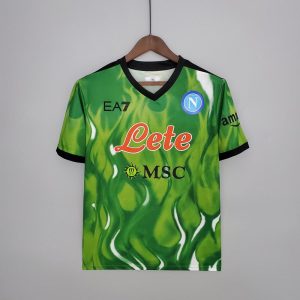 Napoli 2021/22 Halloween Edition Torwart Grünes Trikot