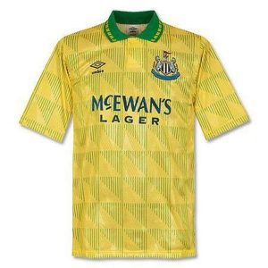 Newcastle United 1991/93 Auswärts Retro Trikot