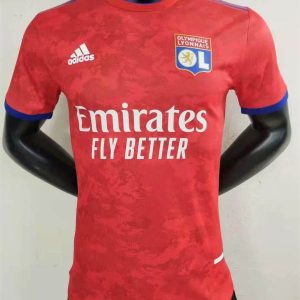 Olympique Lyonnais 2021/22 Auswärts Trikot Spieler Version