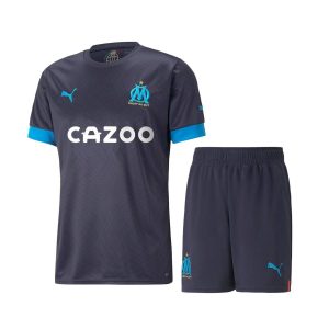 Olympique Marseille 2022/23 Auswärts Trikot für Kinder
