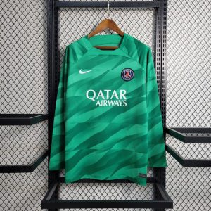 Paris Saint-Germain 2023/24 Torwart Trikot mit langen Ärmeln