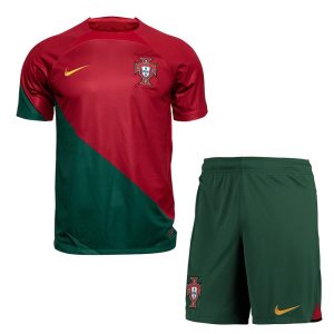 Portugal 2022/23 Heimtrikot für Kinder