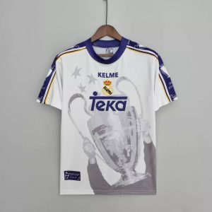 Real Madrid 1998 UCL-Sieger signiert Retro Trikot