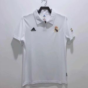 Real Madrid 2002/03 Heim Hundertjahrfeier Retro Trikot