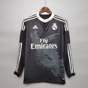 Real Madrid 2014/15 Dritte lange Ärmel Retro Trikot