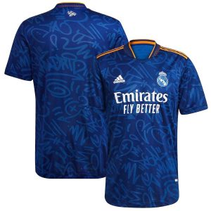 Real Madrid 2021/22 Auswärts Authentisches Trikot Spieler Version