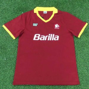 AS Roma 1990-91 Heimtrikot Retro