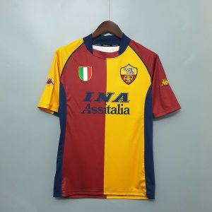 AS Roma 2001/2002 Heimtrikot Retro
