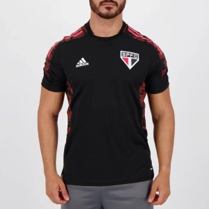 Sao Paulo 2021 Schwarzes Trainingstrikot