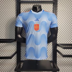 Spanien 2022/23 Auswärts Weltmeisterschaft Trikot Spieler Version