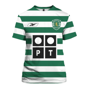 Sporting CP 2003-04 Heim-Retro-Trikot