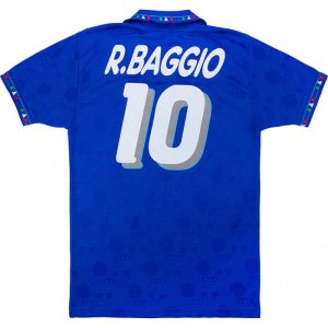 Italien 1994 Heim R.baggio #10 Retro Trikot
