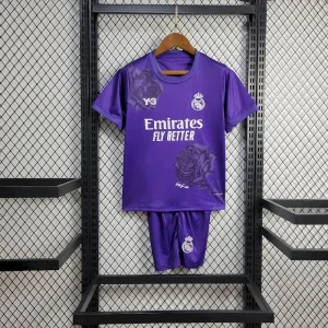 Kinder Real Madrid 2024/25 Y-3 Rose Sonderausgabe Set