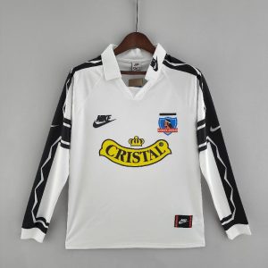 Colo Colo 1995 Heim Trikot mit langen Ärmeln Retro