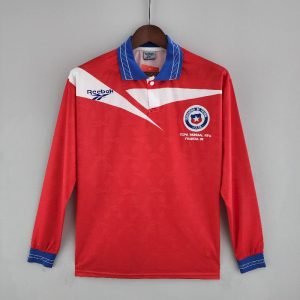 Chile 1998 Home Langarm Retro Trikot