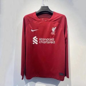 Liverpool 2022/23 Heim Trikot mit langen Ärmeln