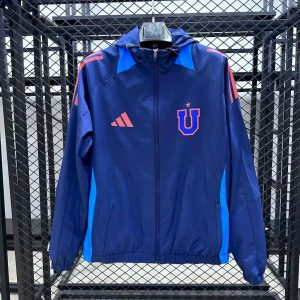 Universidad de Chile 2025/26 Königsblauer Windbreaker