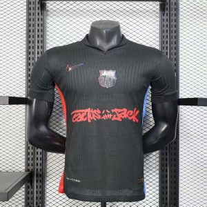 Barcelona 2024/25 Travis Scott Edition Trikot Spieler Version