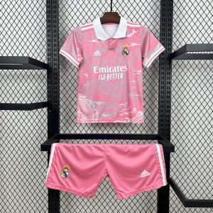 Real Madrid 2023/24 Rosa Drache Sonderausgabe Kindertrikot