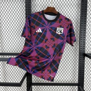 Olympique Lyonnais 2025/26 Trainingstrikot vor dem Spiel