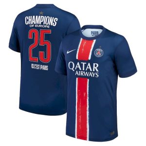 Paris Saint-Germain 2024/25 Heimtrikot Champions League-Sieger