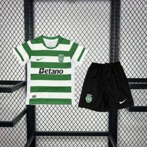 Sporting CP 2025/26 Heimtrikot für Kinder